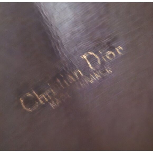 Christian Dior Two-Way Purse Brown Suede Trotter Print Leather - Picture 12 of 13